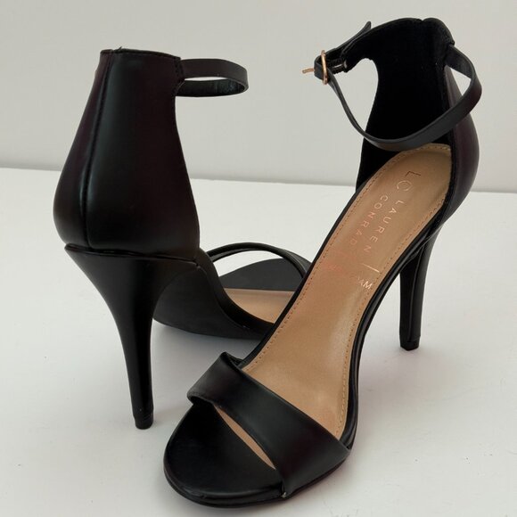 LC Lauren Conrad Open Toe Heels Size 7M - Picture 7 of 9